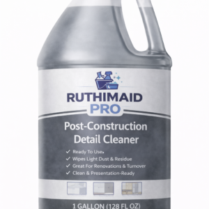 Ruthimaid Pro Post-Construction Detail Cleaner – 1 Gallon Refill (128 oz)