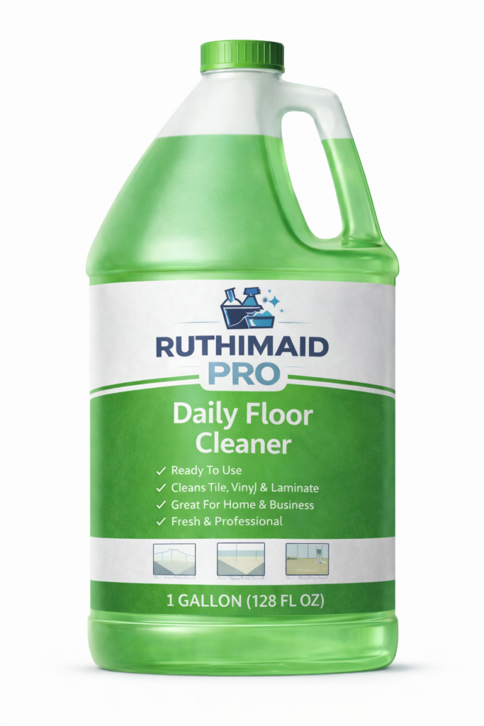 Ruthimaid Pro Daily Floor Cleaner – 1 Gallon Refill (128 oz)