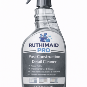 Ruthimaid Pro Post-Construction Detail Cleaner – Ready to Use