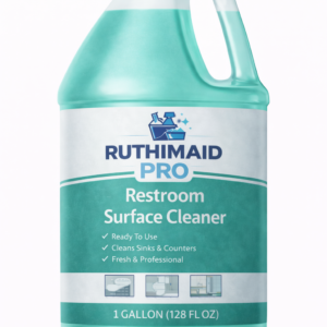 Ruthimaid Pro Restroom Surface Cleaner – 1 Gallon Refill (128 oz)