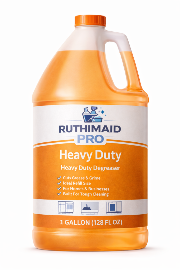 Ruthimaid Pro Heavy Duty Degreaser – 1 Gallon Refill (128 oz)