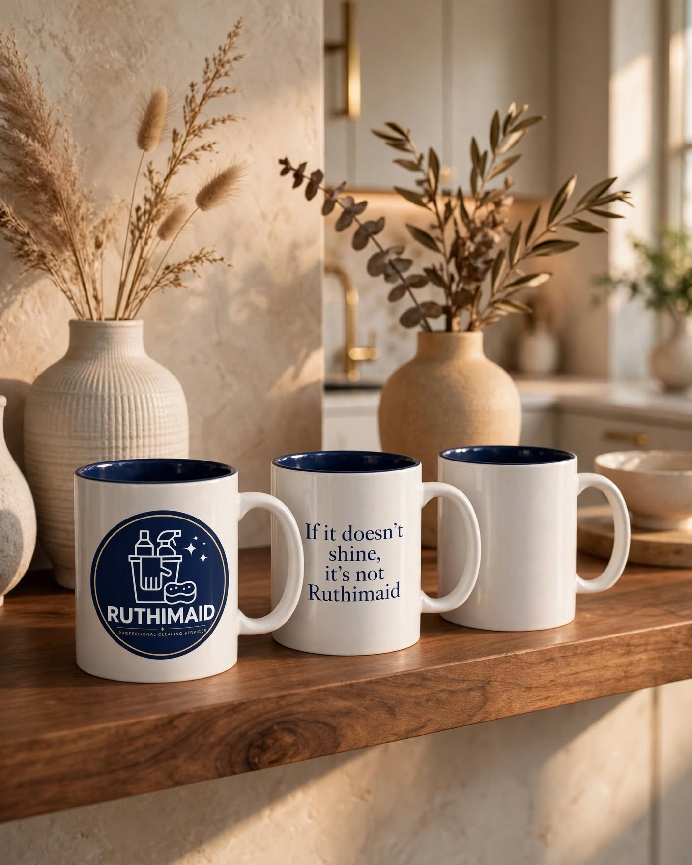 Ruthimaid Signature Mug - "If it doesn't shine, it's not Ruthimaid" - Image 4